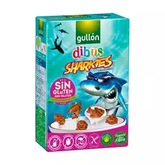 Galletitas sin gluten Dibus Sharkies Gullon