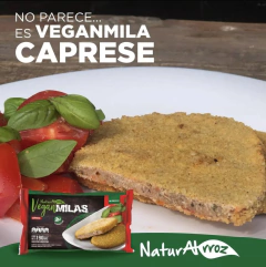 Milanesa vegana rellenas Naturalrroz