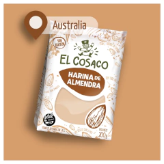 Harina de almendras sin gluten El Cosaco