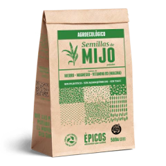 Semillas de Mijo peladas sin tacc Epicos alimentos