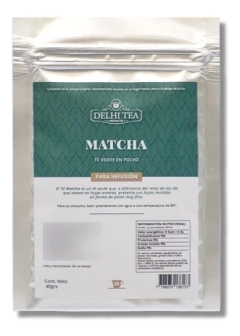 Te Matcha en polvo Delhi Tea - comprar online