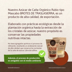 Azucar de caña organica Brotes de traslasierra en internet