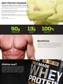 Whey protein true made Ena en internet