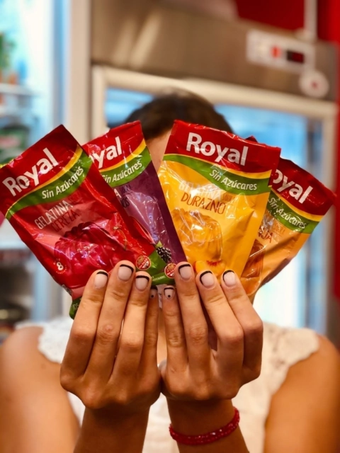 Gelatinas dietetica sin azucar Royal