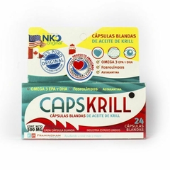 Cápsulas blandas de aceite de krill CapsKrill Framingham