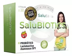 Salubiotics Salutaris pre biótico + probiótico 30 capsulas