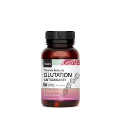 Glutation Super Antioxidante Natural en capsulas vegano sin tacc Natier