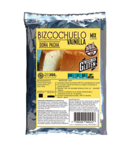 Bizcochuelo sin TACC vainilla Doña Pacha