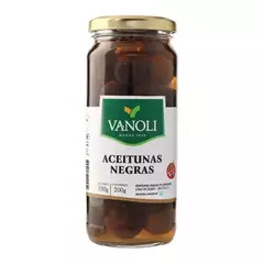 Aceitunas negras en salmuera Vanoli