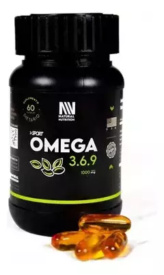 Omega 3 en 60 cápsulas Natural nutrition