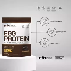 Albumina de huevo egg protein 907g Ovofull - comprar online