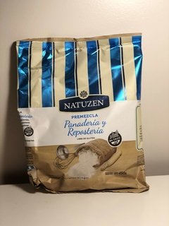 Pre mezcla libre de gluten panadería y repostería NATUZEN