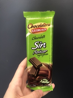 Chocolate sin azúcar agregada GEORGALOS en internet