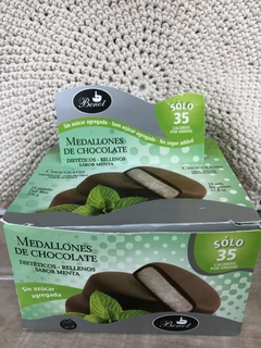 Medallón sabor menta sin T.A.C.C sin azúcar BENOT