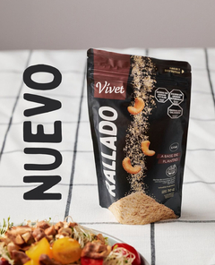 Queso vegano rallado de castaña de caju Vivet
