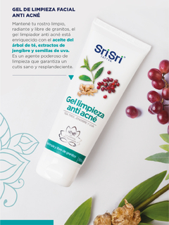 Gel de limpieza facial para pieles con acné Srisri - comprar online