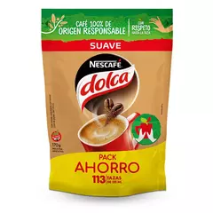 Cafe torrado instantáneo suave Dolca Nescafe