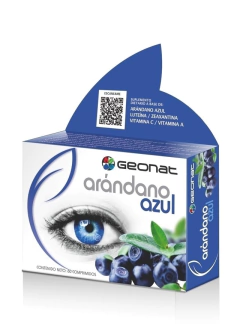 Arándano azul por 60 cápsulas Geonat
