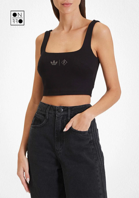 Forum + Adidas Top Adidas Forum 464600562 Preto