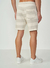 Colcci Bermuda Linho Listrada 30103144 Off White - comprar online