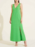 Forum Vestido Linho 444608890 Verde Vegan - comprar online