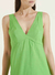 Forum Vestido Linho 444608890 Verde Vegan