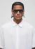 Osklen Camisa Cotton Wavy Mc 72134 Branco