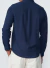Colcci Camisa Relax Cotton Slub Comfy 310104756 Azul Darkness na internet