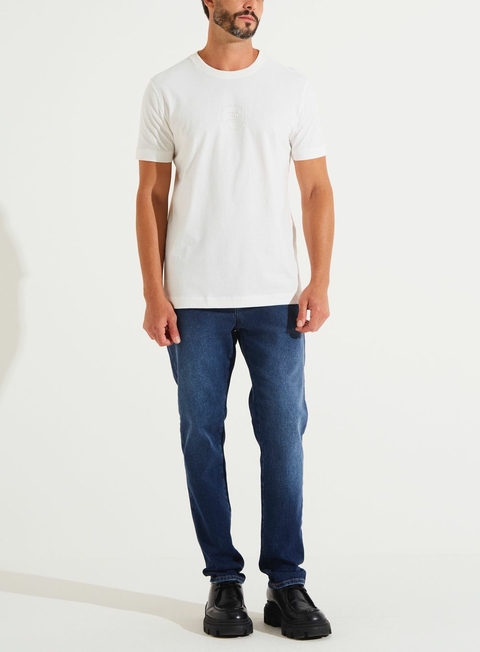 Forum Calca Jeans Reta Alexandre Ajustada 14613820 Indigo - comprar online