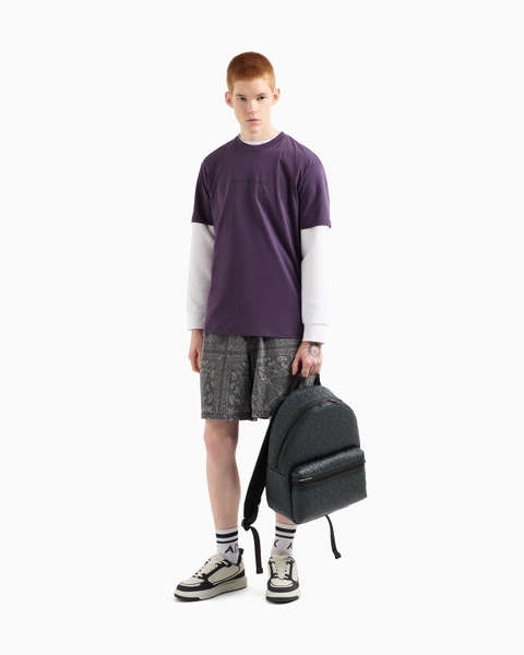 Armani Exchange Camiseta De Jersey Xm000787 Roxo