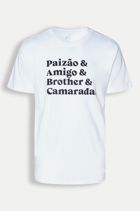 RESERVA CAMISETA ESTAMPADA PAIZAO & AMIGO 0097518 - comprar online