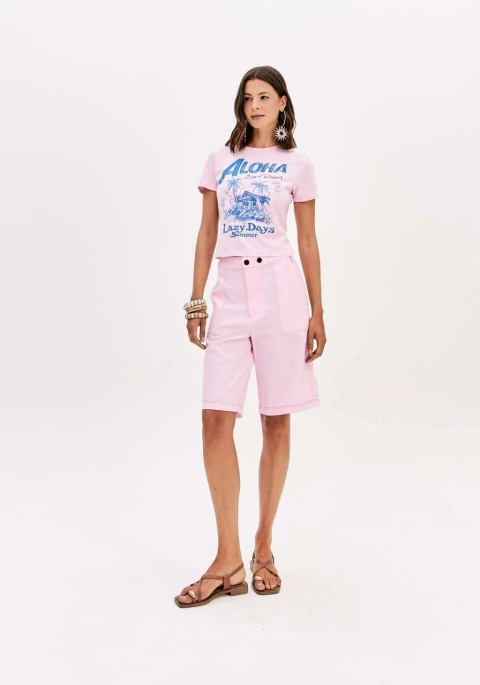 MYFT BERMUDA COM BOLSOS APLICADOS 502BF000497 - comprar online