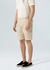 Osklen Bermuda Alfaiataria Basic Linen 49653 Bege