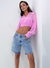 Forum Camisa Detalhe Linho Rosa