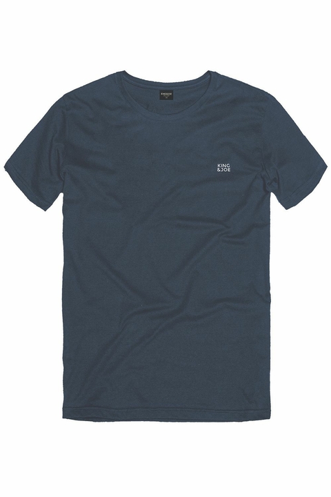 King & Joe Camiseta Basica Logotipo King&Joe Play Ca00003k Marinho