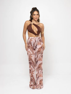 CALÇA LINDI ROSA MEL - Adoro LED