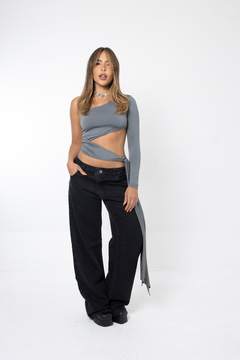 BLUSA SECRETS CINZA
