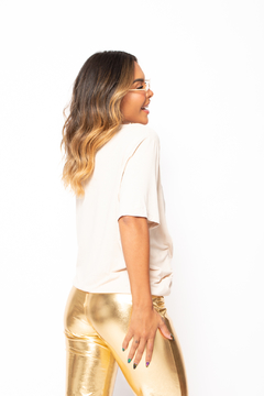 CALÇA KONTEINER DOURADA - loja online