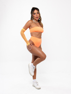 TOP VIRGÍNIA NEON CORAL - comprar online