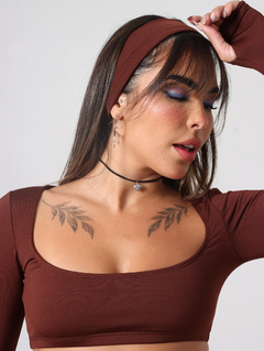 FAIXA RAVENA MARROM