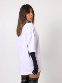 BLUSA SHOTS MOLETINHO BRANCA - Adoro LED