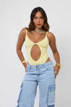 Imagem do BODY AMALFI AMARELO
