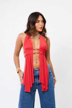 BLUSA LISSE VERMELHA - Adoro LED