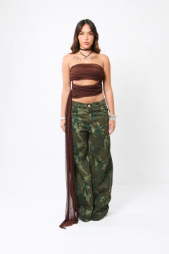 BLUSA CELINE MARROM - comprar online