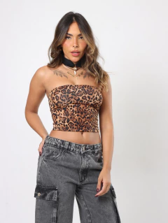 CROPPED PETITE ONÇA - comprar online