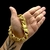 Pulseira 16mm Friso S Cravejada Fecho Marcação 750 Banhado a Ouro 18K Lançamento - Destake Jóias