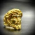 Anel Face De Cristo 3D Banhado a Ouro 18k Cravejado Lançamento - loja online