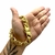 Pulseira 16mm Friso S Cravejada Fecho Marcação 750 Banhado a Ouro 18K Lançamento - comprar online