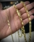 Corrente 6mm Tijolinho Cartier + Corrente 2mm Tijolinho Cartier Banhado a Ouro 18K - Leve0102