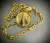 Corrente 7mm Cadeado Fecho Canhão + Pingente Santa Nossa Senhora Santuário Banhado a Ouro 18K Lançamento - comprar online